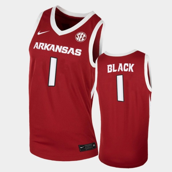 NCAA Basketball Jersey Anthony Black Arkansas Razorbacks College 2023 March Madness White #0